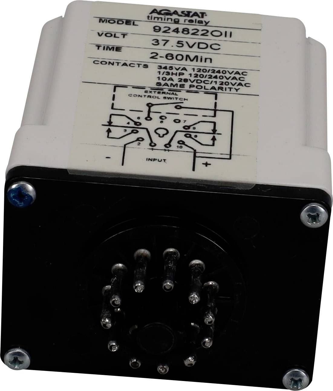 TE Connectivity 3-1437470-5 924822OII Tijdrelais Multifunctioneel 24 V/DC 1 stuk(s) Tijdsduur: 2 - 60 min. Package