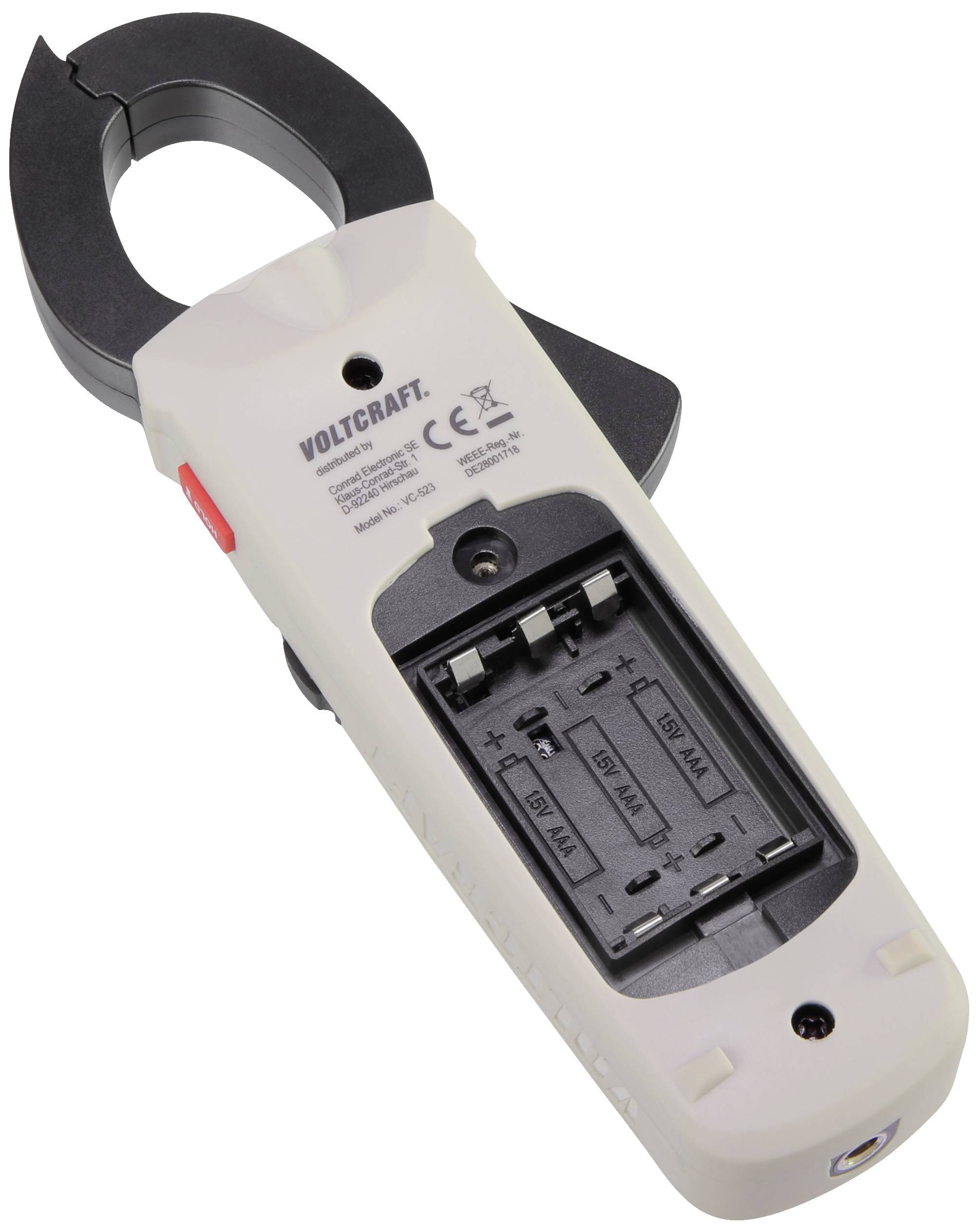 VOLTCRAFT VC523 SE plus DMA Stroomtang Digitaal CAT III 600 V-8