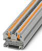 Phoenix Contact 1088728 Doorgangsserieklem 6.2 mm Push-In-klem Grijs 50 stuk(s)