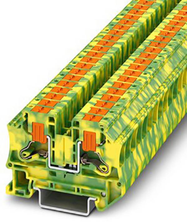 Phoenix Contact 1116736 Aardklem 8.2 mm Push-In-klem  Groen-geel 50 stuk(s)