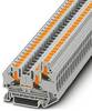 Phoenix Contact 1088731 Doorgangsserieklem 6.2 mm Push-In-klem Grijs 50 stuk(s)