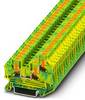 Phoenix Contact 1088733 Aardklem 6.2 mm Push-In-klem Groen-geel 50 stuk(s)