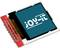 Een klein LCD-display-module met het opschrift 'joy-it' op het scherm.