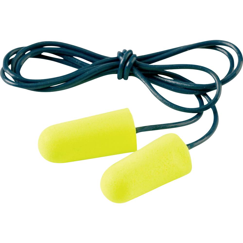 3M EAR oordoppen Yellow Neons Soft, met koord, 200 paar/VE