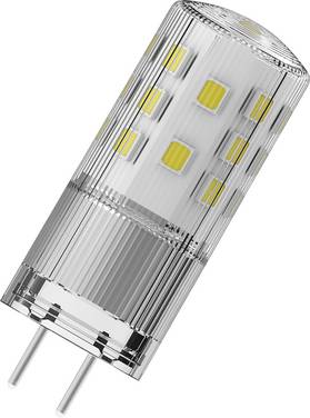 OSRAM HOMELIGHTING 4058075607255 LED-lamp Energielabel E (A - G) GY6.35 Batterij 3.8 W = 40 W Warmwit (Ø x h) 17 mm x 50 mm Dimbaar 1 stuk(s)