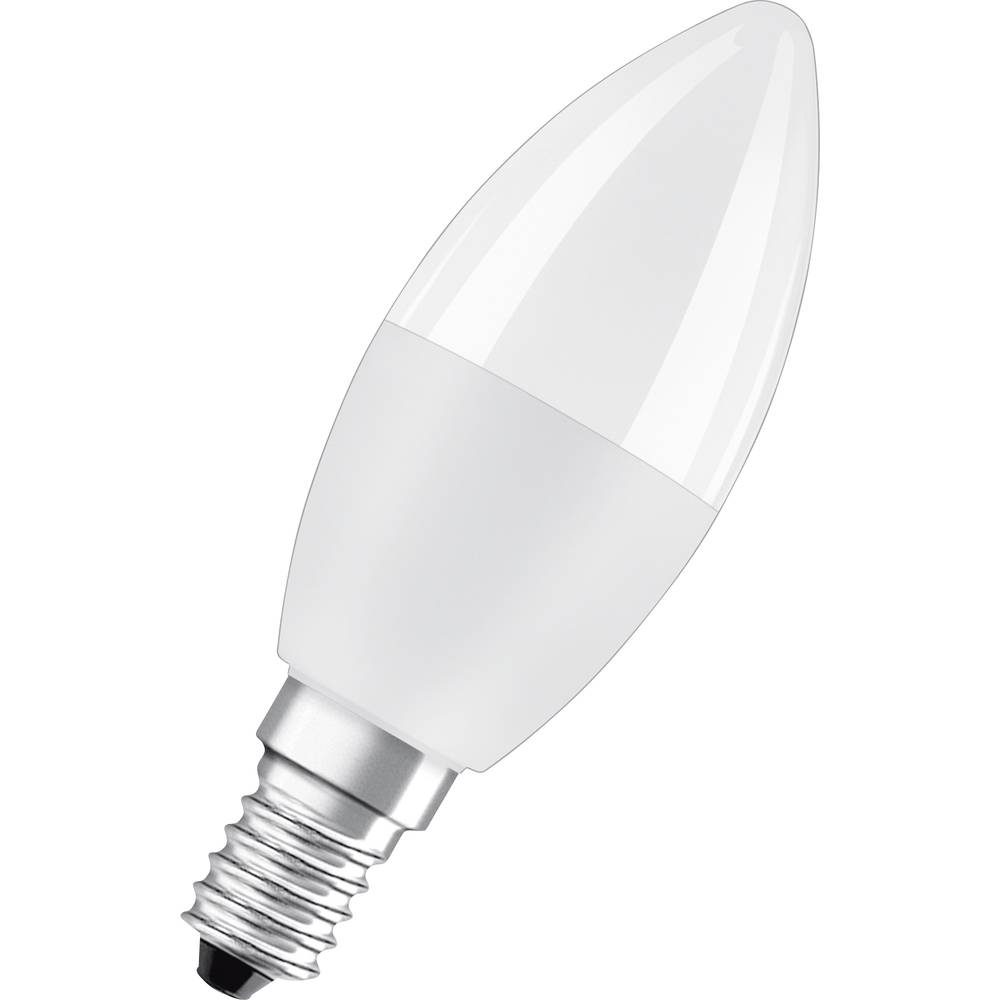 OSRAM 4058075610149 LED-lamp Energielabel F (A G) E14 Kaars 4.9 W = 40 W Warmwit, RGBW (Ø x l) 37 mm