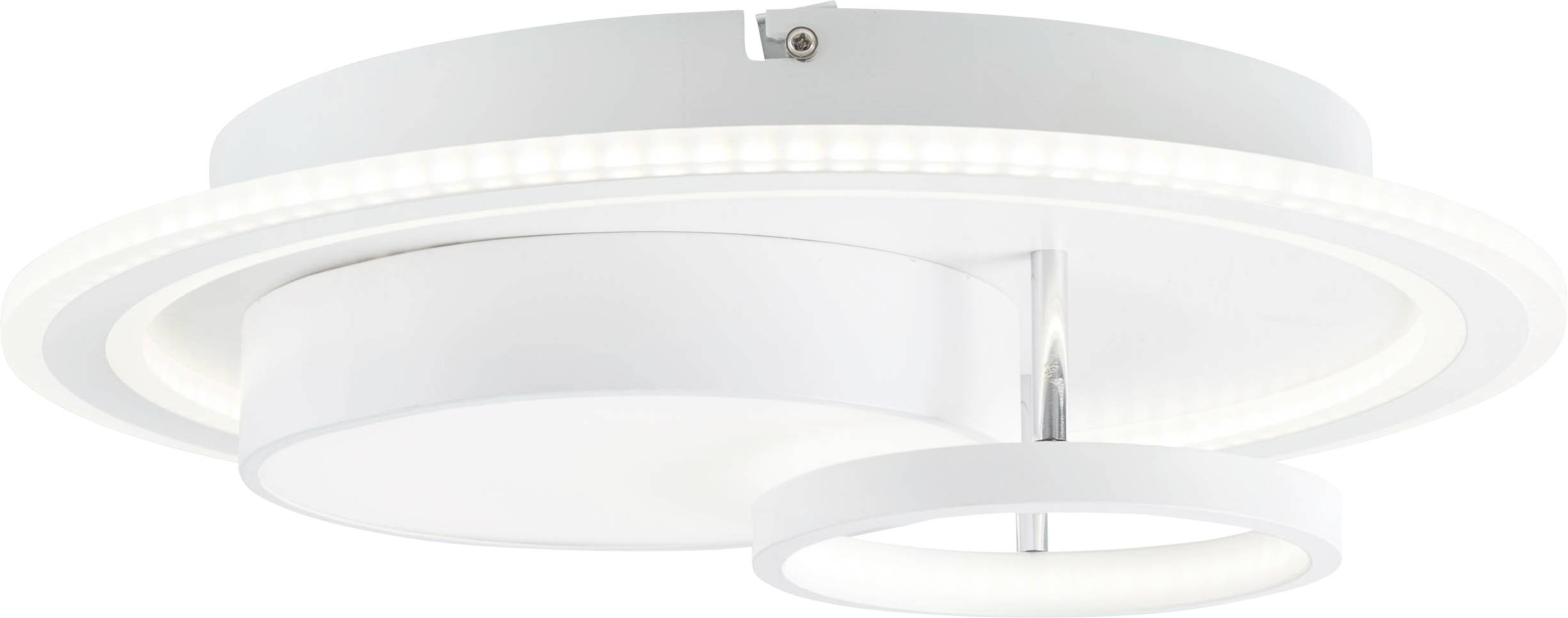Brilliant G99385/75 Sigune LED-plafondlamp LED LED vast ingebouwd 38 W Wit, Zwart