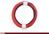 Donau Elektronik 114-01 Draad 2 x 0.08 mm² Rood/zwart 5 m
