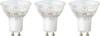 Sygonix SY-4893256 LED-lamp Energielabel E (A - G) GU10 5.7 W = 75 W Warmwit (Ø x h) 50 mm x 55 mm Dimbaar 3 stuk(s)