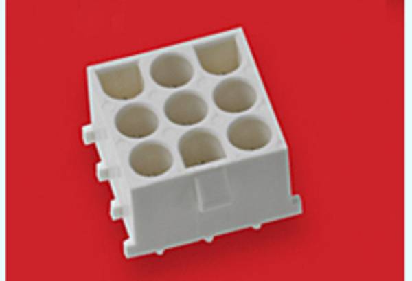 Molex 10844090 Female header, inbouw (standaard) Totaal aantal polen: 9 Rastermaat: 6.35 mm Inhoud: 1 stuk(s) Bag