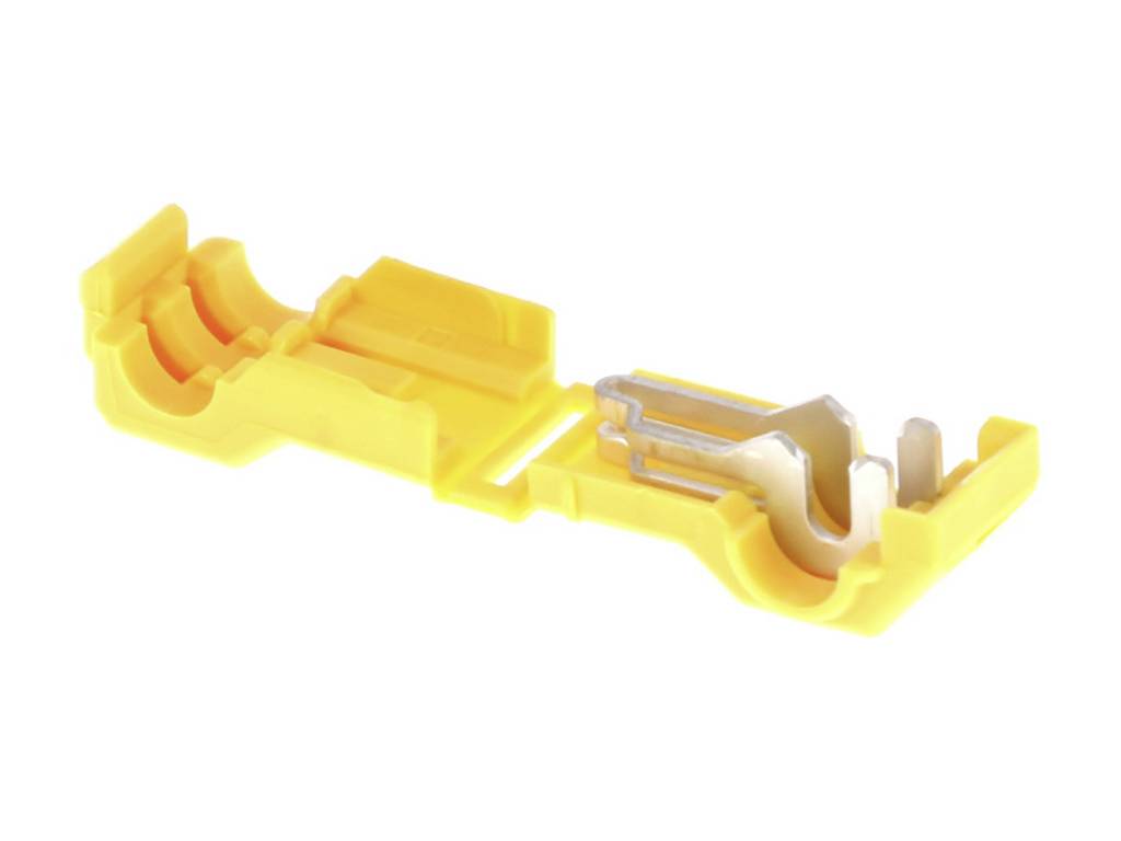 Molex 192160009 Platte stekker (female) Volledig geïsoleerd Natuur 1 stuk(s) Bag