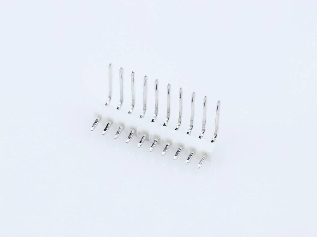 Molex 22052101 Male header, inbouw (standaard) Totaal aantal polen: 10 Rastermaat: 2.54 mm Inhoud: 1 stuk(s) Bag