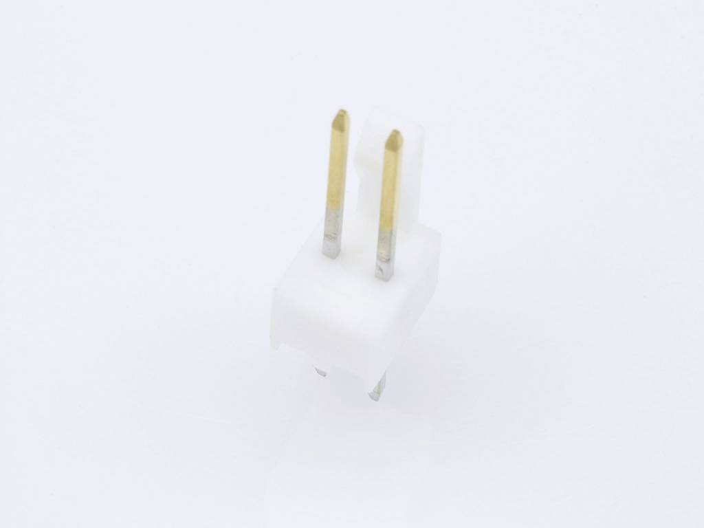 Molex 22112022 Male header, inbouw (standaard) Totaal aantal polen: 2 Rastermaat: 2.54 mm Inhoud: 1 stuk(s) Bag