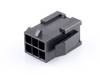Molex 430200600 Female behuizing (kabel) Totaal aantal polen: 6 Rastermaat: 3 mm Inhoud: 1 stuk(s) Bag