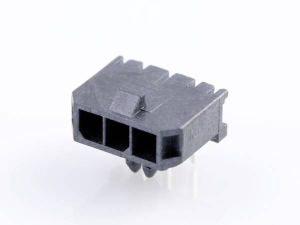Molex 436500600 Male header, inbouw (standaard)  Totaal aantal polen: 6 Rastermaat: 3 mm Inhoud: 1 stuk(s) Tray