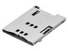 Molex 475532001 SIM-kaartsleuf Totaal aantal polen: 6 Rastermaat: 2.54 mm Inhoud: 600 stuk(s) Tape on Full reel