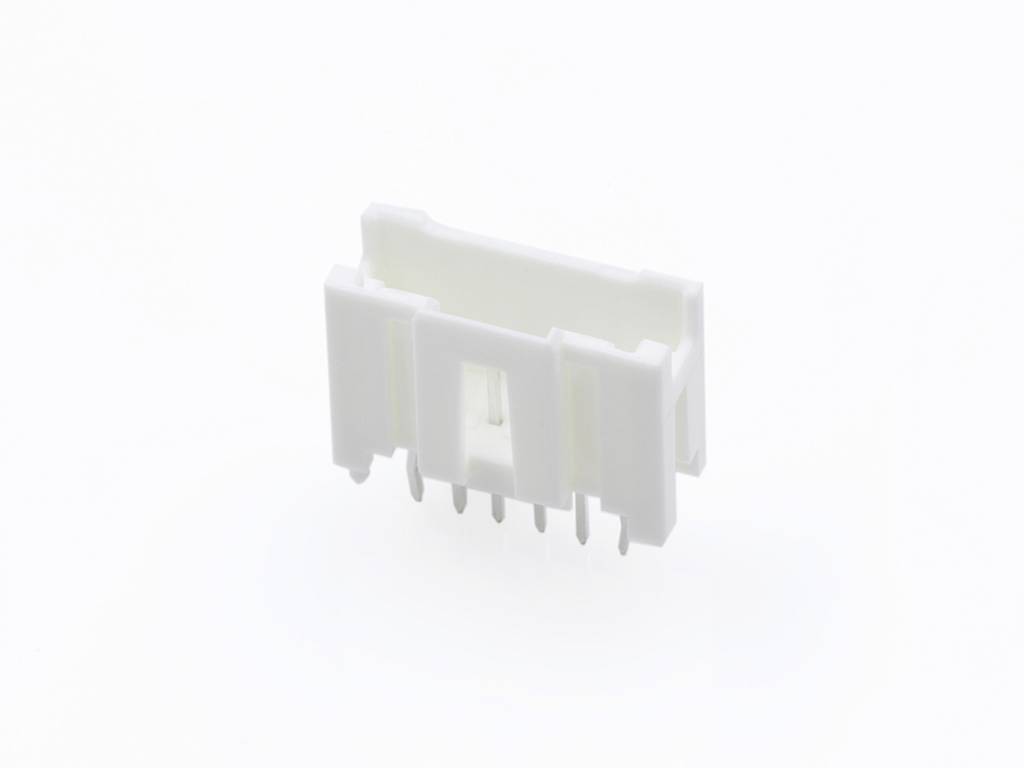 Molex 559320610 Male header, inbouw (standaard) Totaal aantal polen: 6 Rastermaat: 2 mm Inhoud: 1 stuk(s) Tray