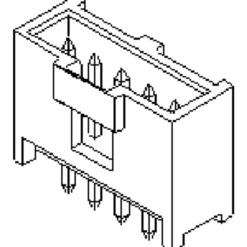 Image of Connettore maschio da incasso (standard) Molex Totale poli 10 Passo: 2.54 mm 901361210 1 pz. Tray