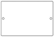 Molex MWE Industrial Solution 936040052 Behuizingsdeksel 118 x 78.5 x 1.5 Staal Verzinkt 1 stuk(s)