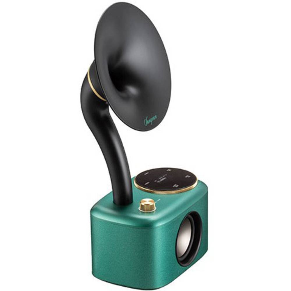 Sangean CP-100D Gramophone Tafelradio DAB+, FM AUX, Bluetooth, DAB+, FM, USB Touchscreen, Herlaadbaar Turquoise