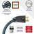 'HDMI-kabel met flexibele behuizing voor knikbeveiliging, certificeringszegel. Biedt bescherming voor kabelaansluitingen.'