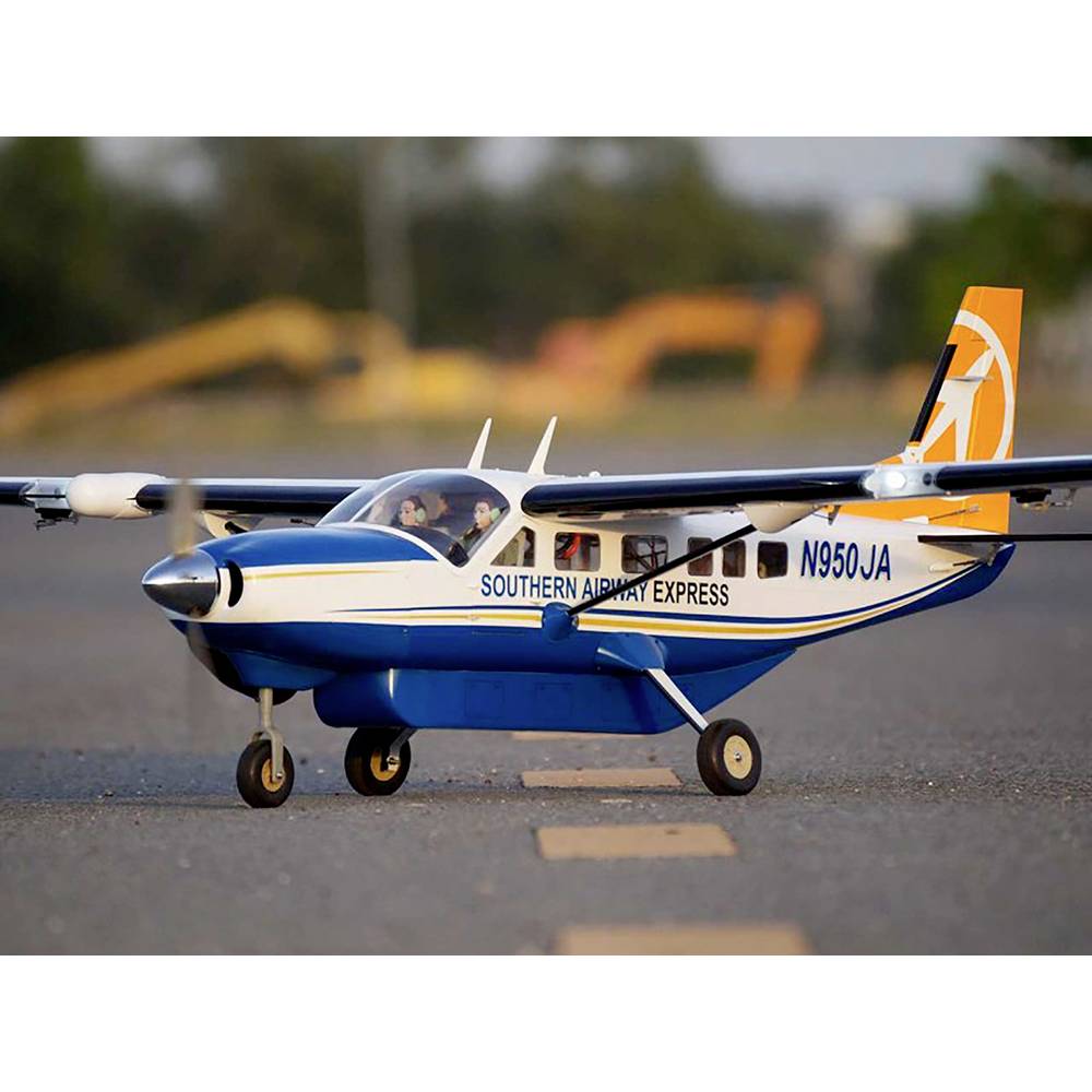 VQ Cessna 208 Grand Caravan Wit RC motorvliegtuig ARF 1650 mm