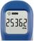 Digitale tachometer met display. Waarde '25362 RPM' wordt weergegeven. Linksboven symbool en het woord 'HOLD'.