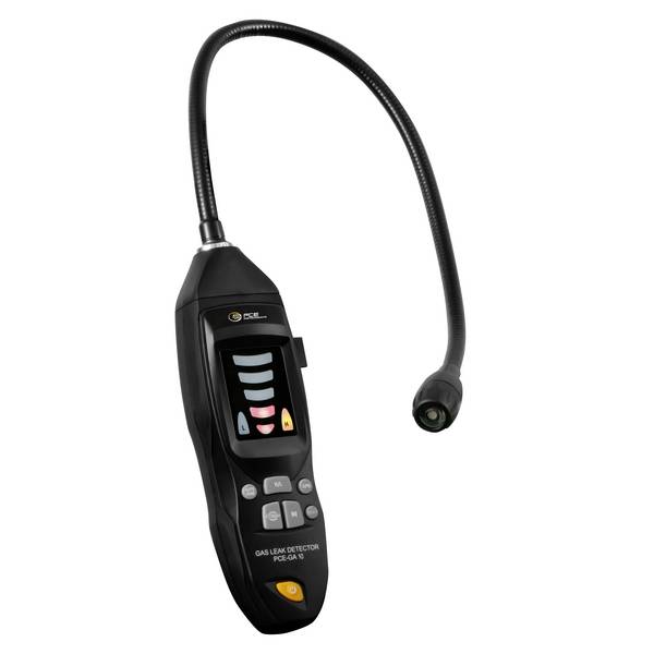 PCE Instruments PCE-GA 10 Gaslekdetector Aceetaldehyde, Ammoniak, Benzeen, Ethaan, Ethanol, Etheen, Formaldehyde, Hexaan, Iso-butaan, Methaan, Propaan, P-xyleen, Waterstofsulfide, Tolueen, Waterstof, Brandbare gasen