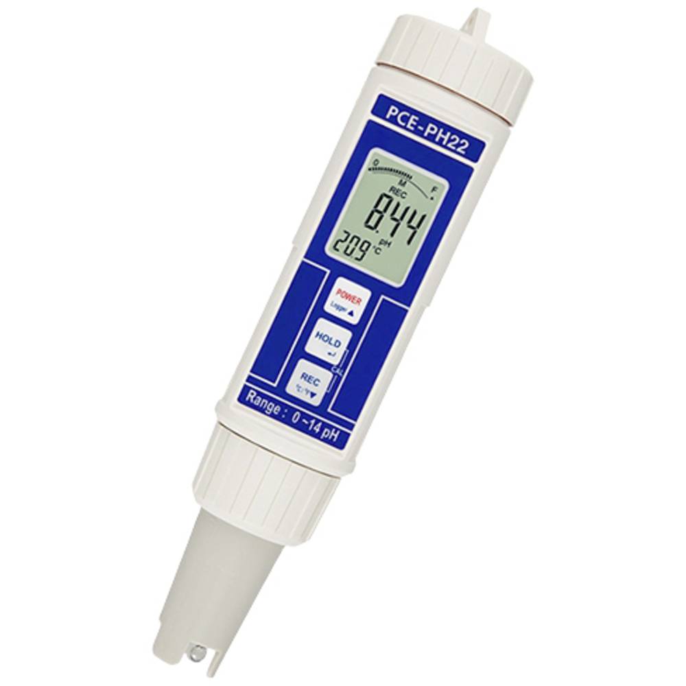 Professionele wateranalyse en pH-meter PCE-PH 22 - complete set - hoge nauwkeurigheid