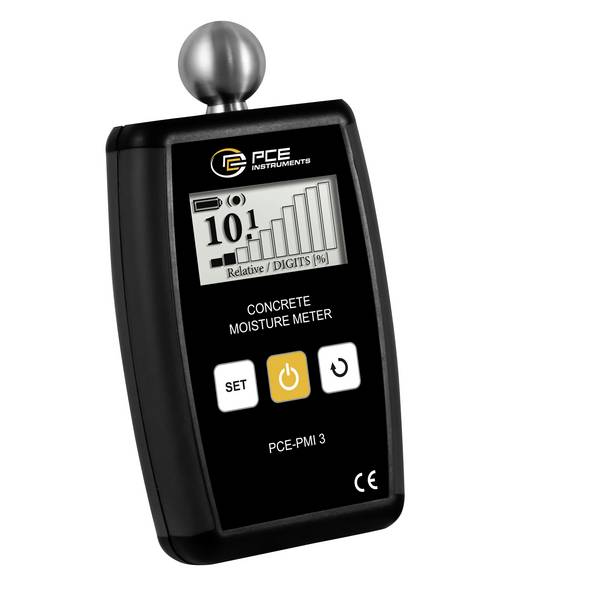PCE Instruments PCE-PMI 3 Materiaalvochtmeter Meetbereik bouwvochtigheid 0 tot 99.9 % Meetbereik houtvochtigheid (bereik) 0 tot 51 %