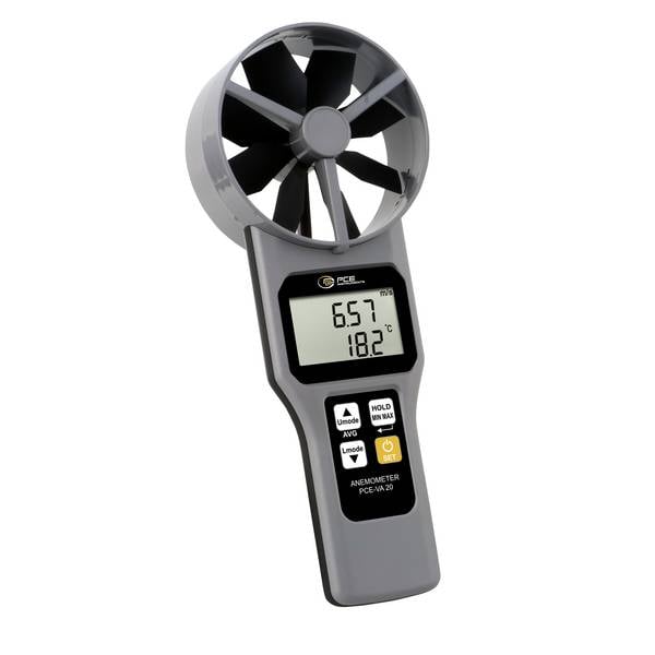 PCE Instruments PCE-VA 20 Windmeter 0.2 tot 30 m/s