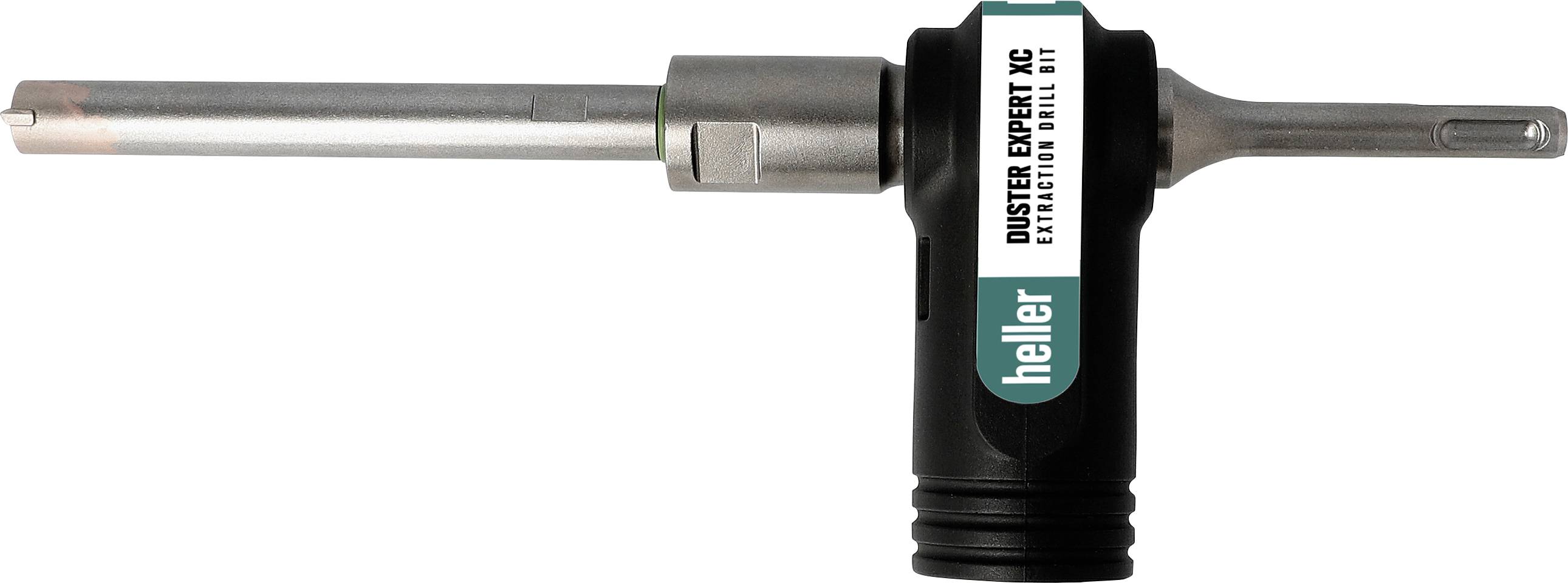 Duster Expert HE reinigingspistool met lange metalen nozzle en zwart handvat op een witte achtergrond.