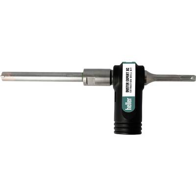 Duster Expert HE reinigingspistool met lange metalen nozzle en zwart handvat op een witte achtergrond.