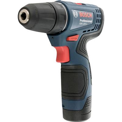 Bosch accuschroefmachine, model GSR 120-LI, toont het design en de ergonomische handgreep.