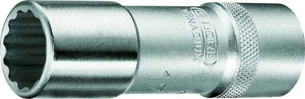 Gedore D 19 L 17 6140330  Dopsleutelinzetstuk  17 mm 1/2" 17 mm   1/2"