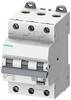 Siemens 5SU13367FP06 Aardlekschakelaar/zekeringautomaat Afmeting zekering = 3 3-polig 6 A 0.03 A