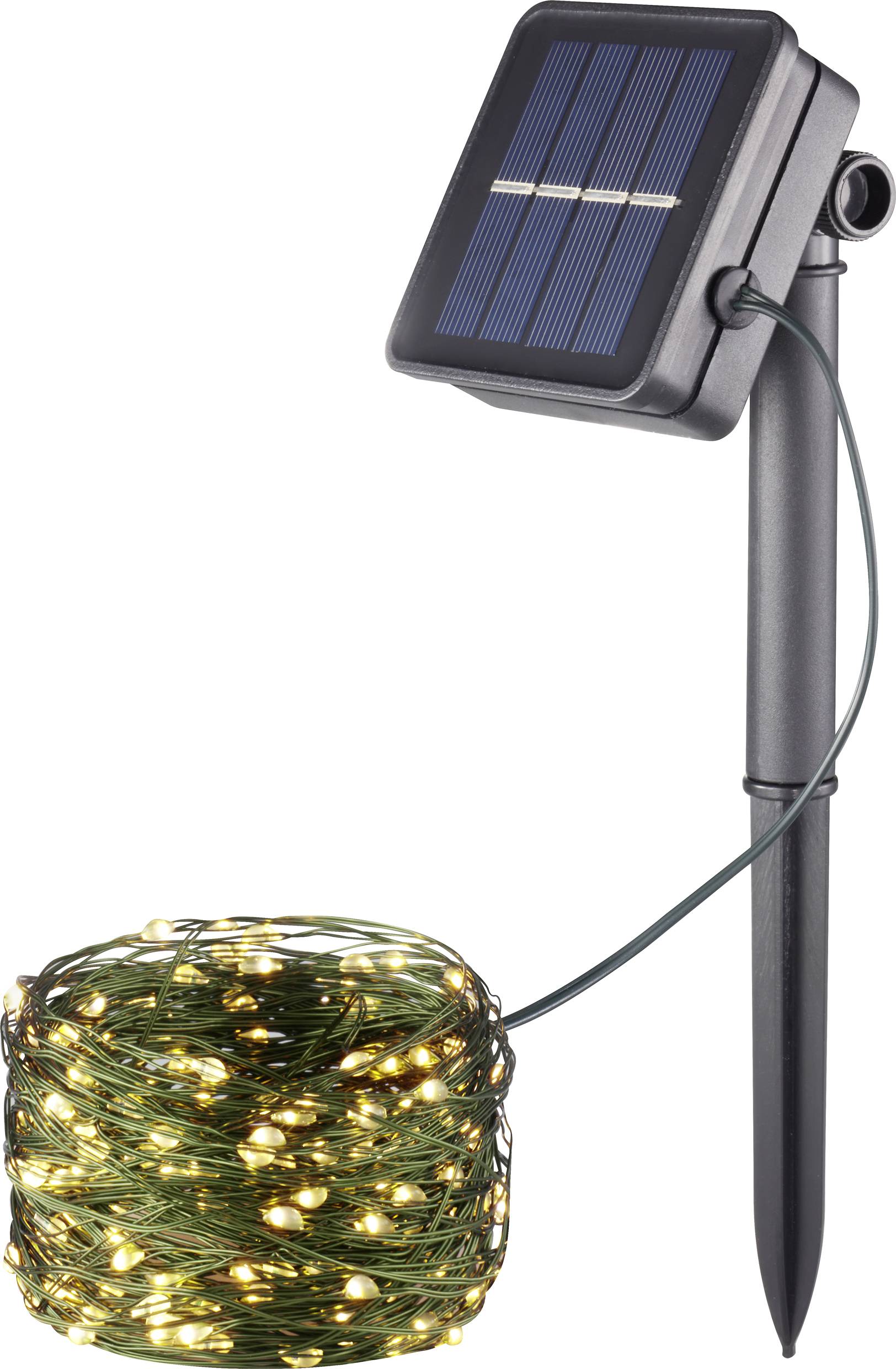 cel onderschrift Antipoison Lichtketting op zonne-energie WS-SL05 200L LED 0.6 W Warmwit Groen kopen ?  Conrad Electronic