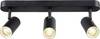 SLV 1002976 NOBLO Plafondlamp LED LED vast ingebouwd 24 W Zwart