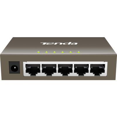 Tenda TEG1005D Netwerk switch  5 poorten 10 / 100 / 1000 MBit/s  
