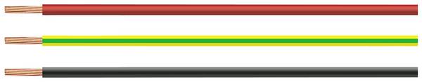 HELU 28204-500 Enkele ader H07V-R 1 G 50 mm² Groen-geel 500 m