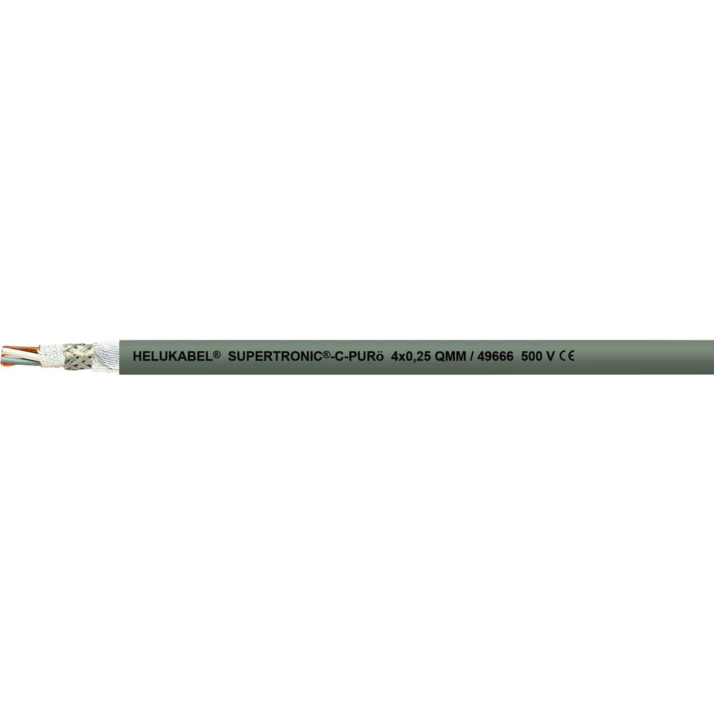 Helukabel 49664 Geleiderkettingkabel S-TRONIC-C-PURö 2 x 0.25 mm² Grijs 100 m