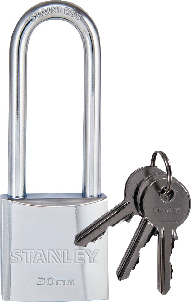 Stanley 81060 371 401 Hänglås 30 mm Nyckel