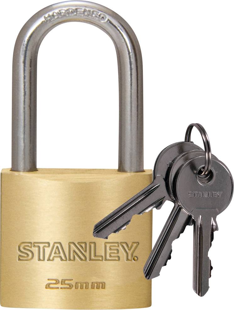 Stanley 81111 371 401 Hänglås 25 mm Nyckel