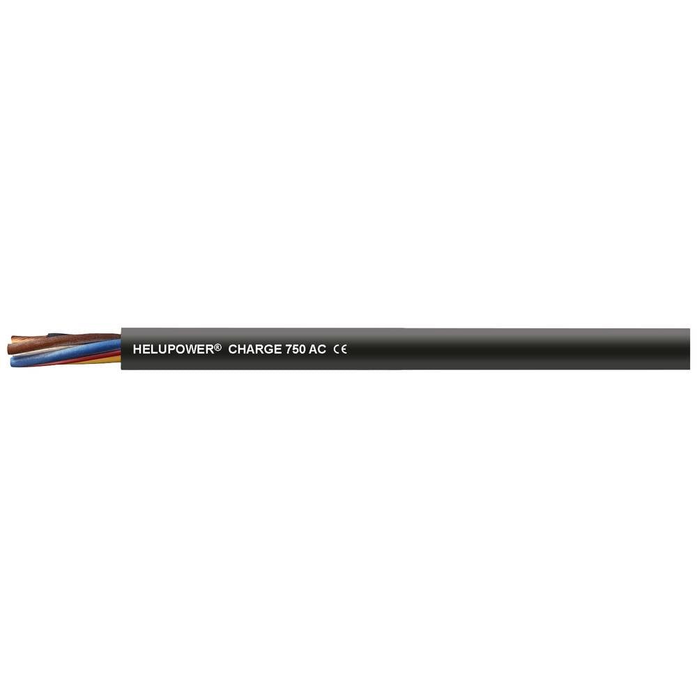 Helukabel HELUPOWER® CHARGE-750-AC Laadkabel 3 G 6 mm² + 1 x 0.50 mm² Zwart 17001069-50 50 m