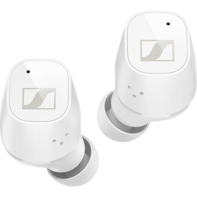 Sennheiser CX Plus True Wireless White In Ear oordopjes Bluetooth   Wit Noise Cancelling Bestand tegen zweet