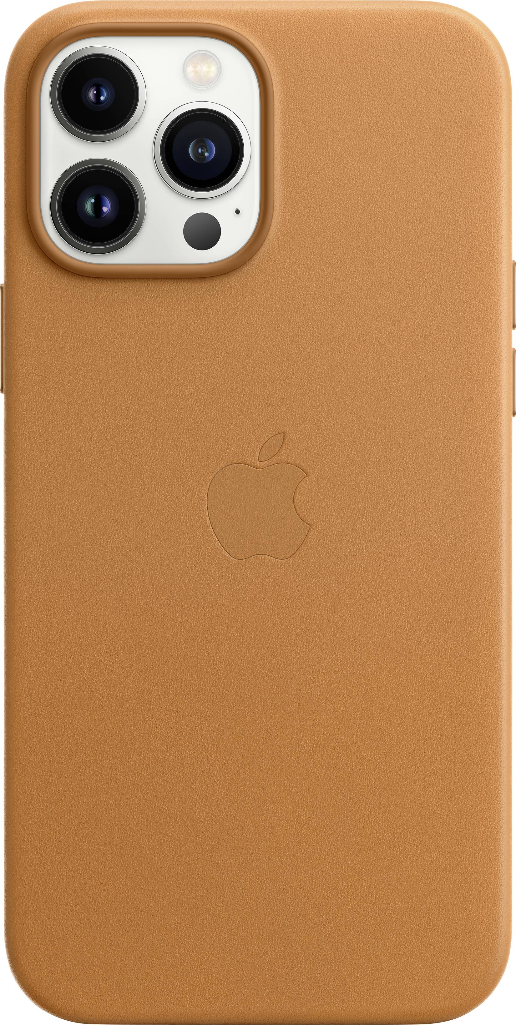Leather Backcover MagSafe Apple iPhone 13 Pro Max - Golden Brown-0