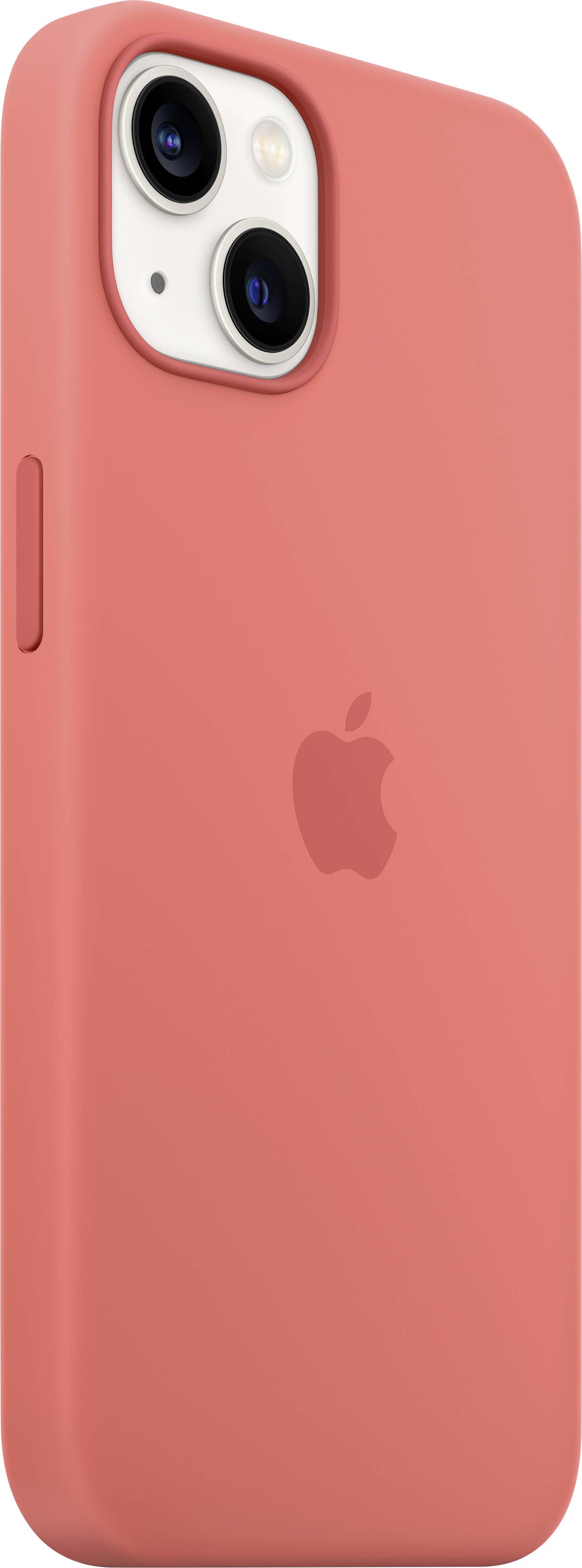Apple Silikon Case mit MagSafe Backcover Apple iPhone 13 Pink Pomelo