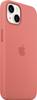 Apple Silikon Case mit MagSafe Backcover Apple iPhone 13 Pink Pomelo