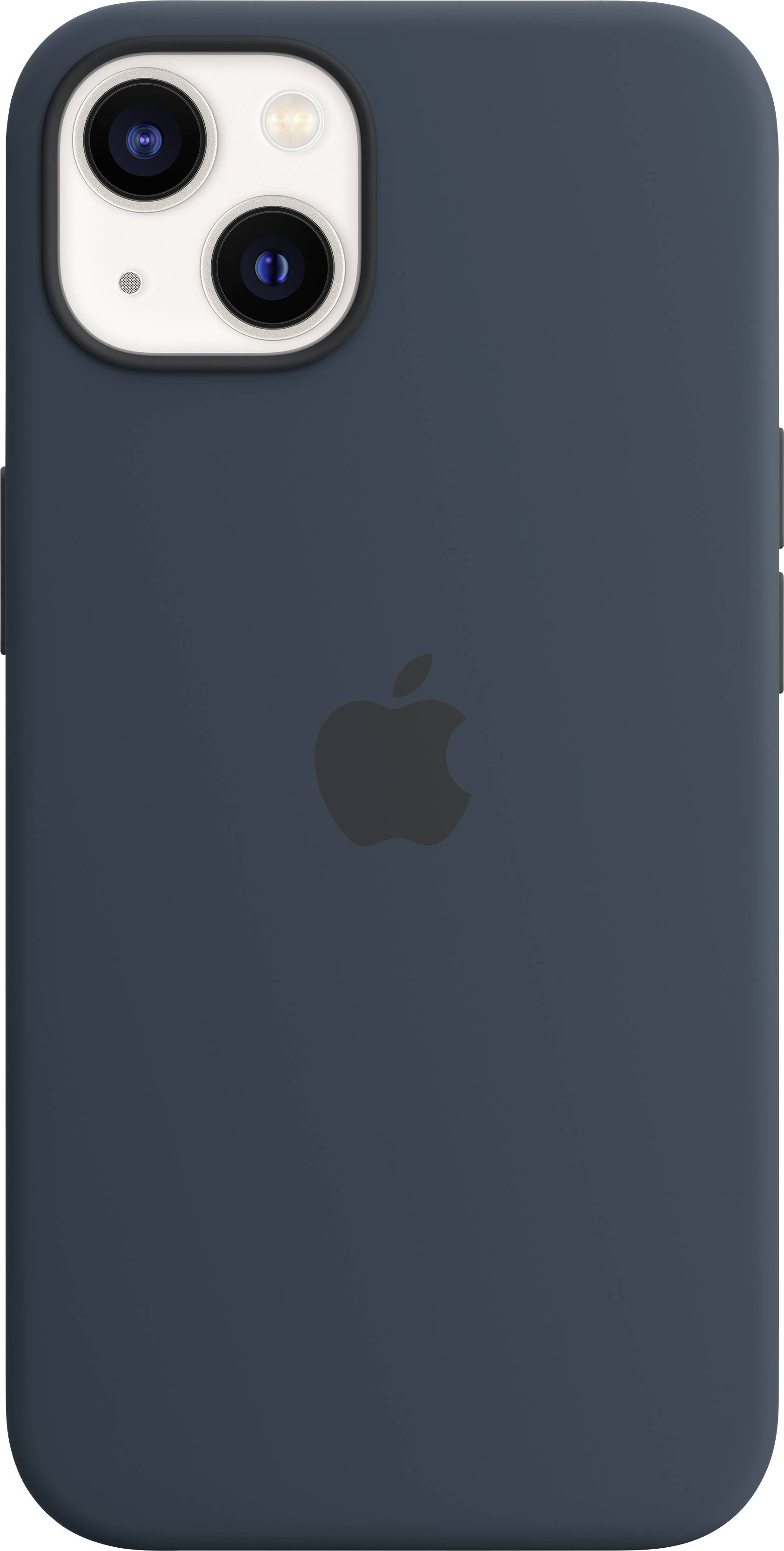 Apple Silikon Case mit MagSafe Backcover Apple iPhone 13 Abyss blauw-1
