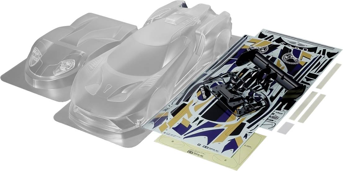 Tamiya 300051664 1:10 Body Ford GT Mk.II 2020 Ongeverfd